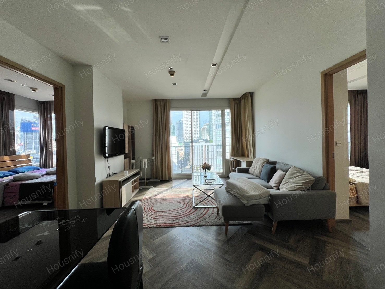 iri at Sukhumvit 38 | 2 Bedrooms | 2 Bathrooms | 73.81 SQ.M. | Luxury Condo | Fully Furnished - Image 1