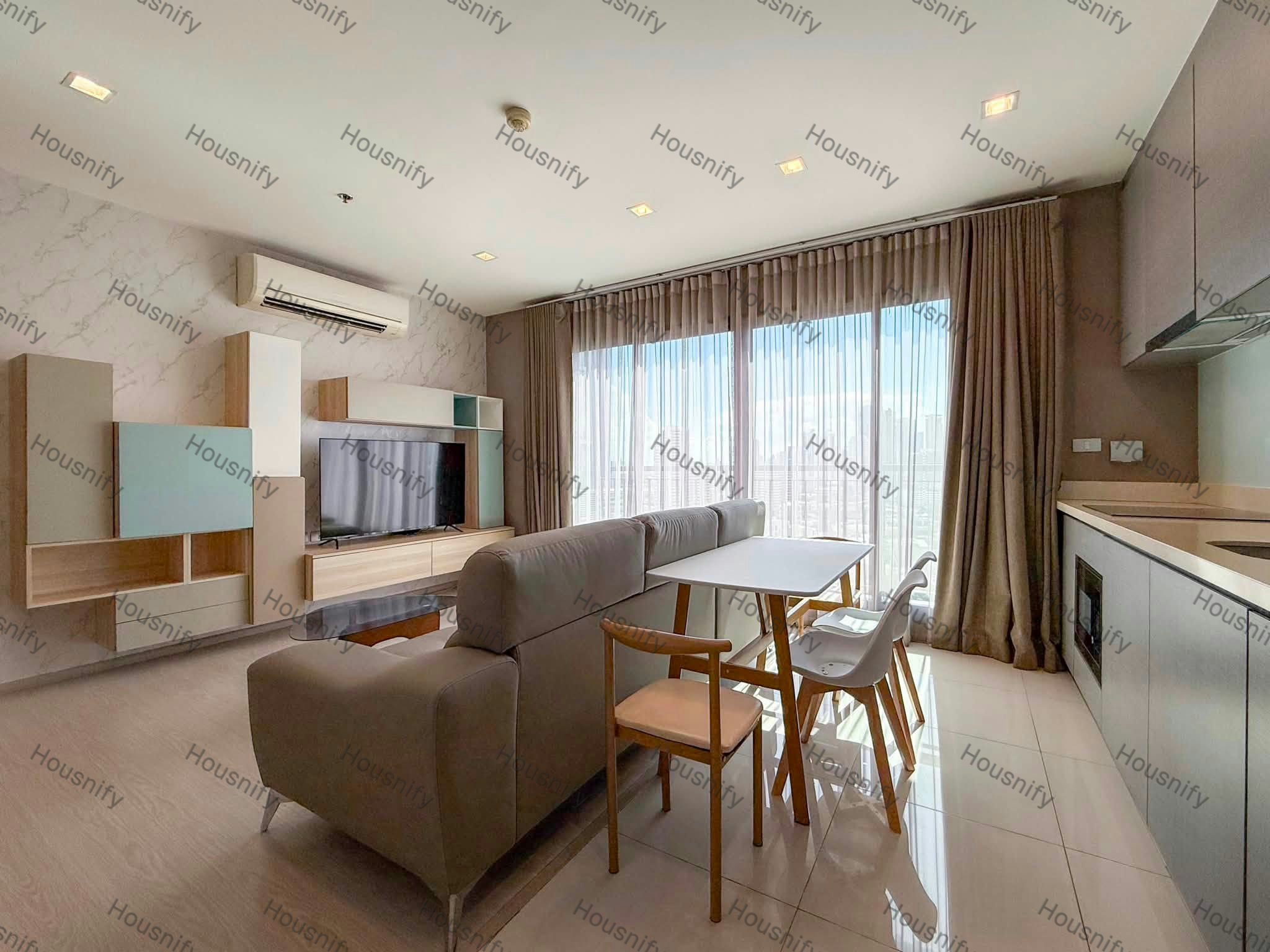 Luxury 2-Bedroom Condo at RHYTHM 36–38 | 75 SQ.M. | Front Tower Unit | Rent 53,000 THB - Thumbnail 16