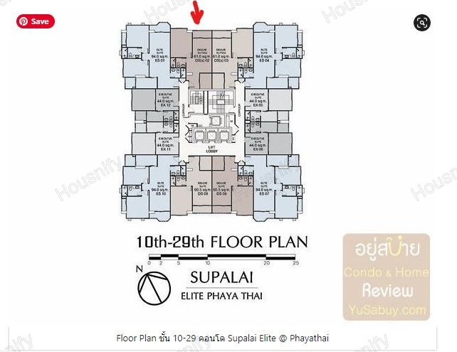 Supalai Elite @ Phaya Thai | 1 Bedroom | 1 Bathroom | 61 SQ.M. | Luxury Condo | Fully Furnished | Near BTS Phaya Thai & Airport Rail Link - Thumbnail 12