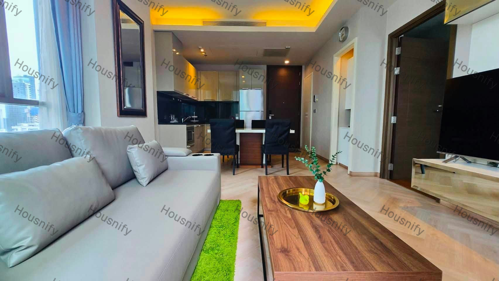QUATTRO by Sansiri Thonglor Soi 4 | High Floor | 1 Bedroom | King Size Bed | Ready to Move In | 50,000 THB - Thumbnail 4