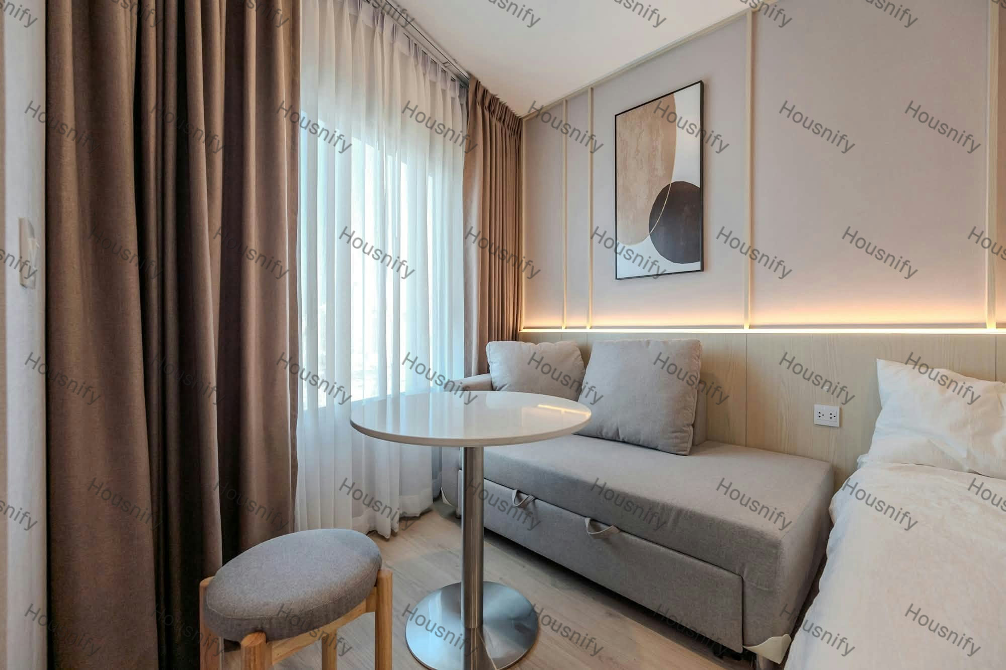 Life Rama 4–Asoke | 1 Bedroom | High Floor | Benchakitti Park View | 400m to MRT | Rent 23,000 THB/Month - Thumbnail 3