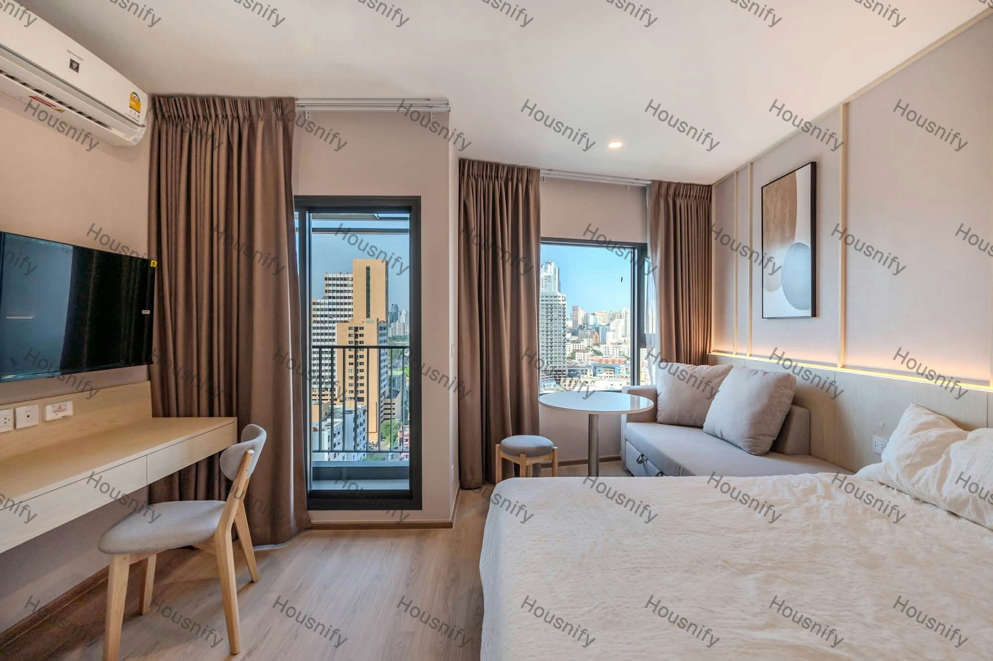 Life Rama 4–Asoke | 1 Bedroom | High Floor | Benchakitti Park View | 400m to MRT | Rent 23,000 THB/Month - Thumbnail 6