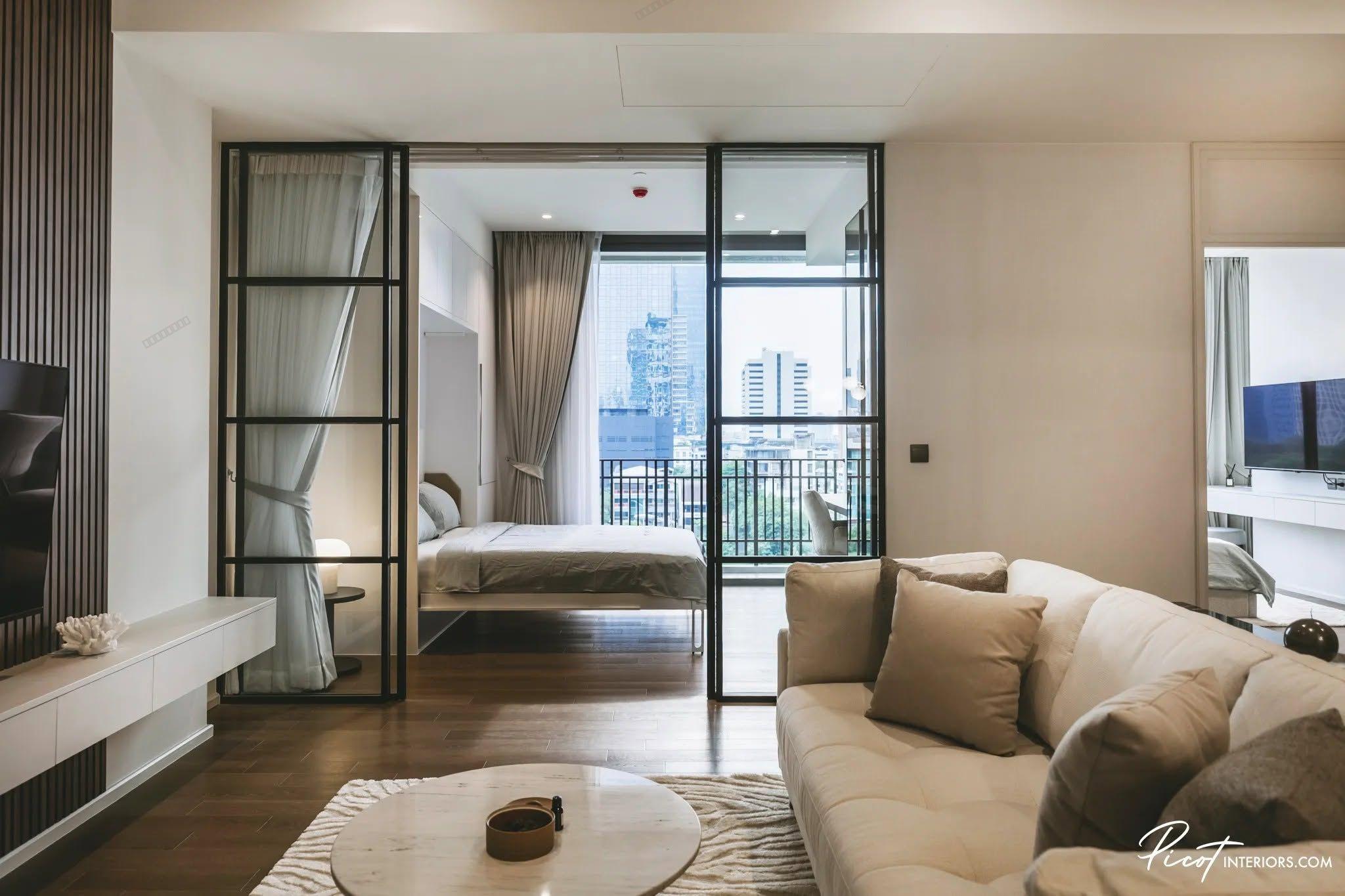 Muniq Langsuan | 2 Bed | 78.2 Sq.m. | 105K/Month - Image 1